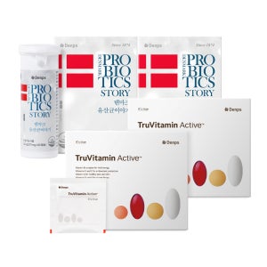 덴프스 유산균이야기 2박스/4개월분 + 트루바이타민 액티브 2박스/2개월분