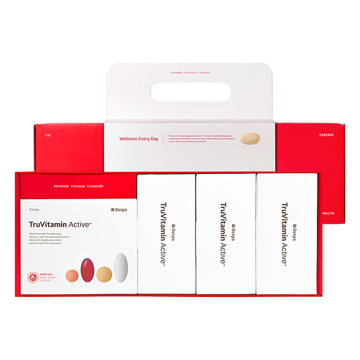 선물세트 덴프스 트루바이타민 액티브 4박스/4개월