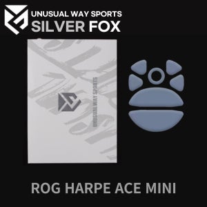 UNWS 실버폭스 ROG HARPE ACE MINI 마우스피트 SilverFOX 프리미엄