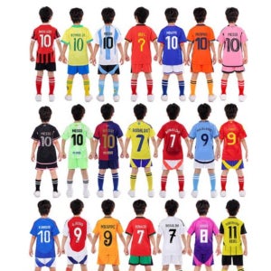 아기 축구 유니폼 기능성 유아 키즈 주니어 어린이 호날두 메시 손흥민 이강인 축구 유니폼