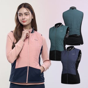 여자 패딩조끼 겨울 경량 퀄팅 베스트 간절기 사무실 방한 조끼 (W5WV18)