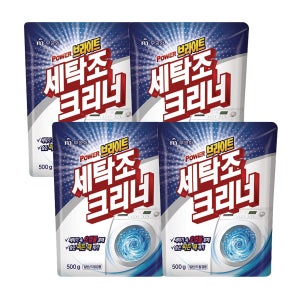 무궁화 파워 브라이트 세탁조 크리너 500g 4팩 세택세제