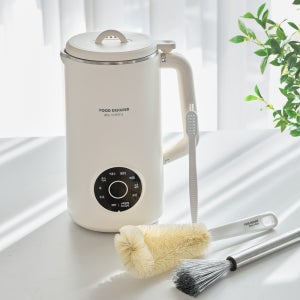 푸드디자이너 두유제조기 [저소음 눌음ZERO 세척킹] 죽 초중후기 이유식 1000ml