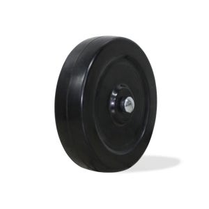 KCCY 경량 127mm-32mm(5인치) 검정색고무바퀴세트대차구르마바퀴 일년품질보증