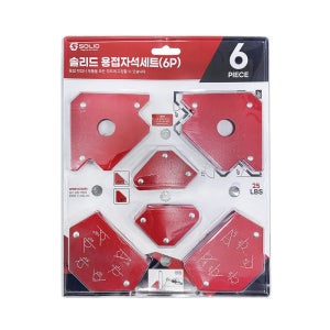 솔리드 용접자석 용접 6P 세트 S-WM06
