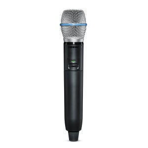 SHURE GLXD2+/B87A 슈어 무선 마이크 GLXD+ BETA87A 핸드헬드 송신기 단품