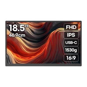 일렉싱크 포터블 터치 모니터 FHD 서브 보조 S18T 46cm(18.5인치)