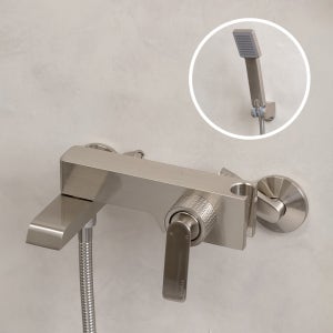 무광 니켈 샤워욕조수전 에떼르노수전 E9-1005NB