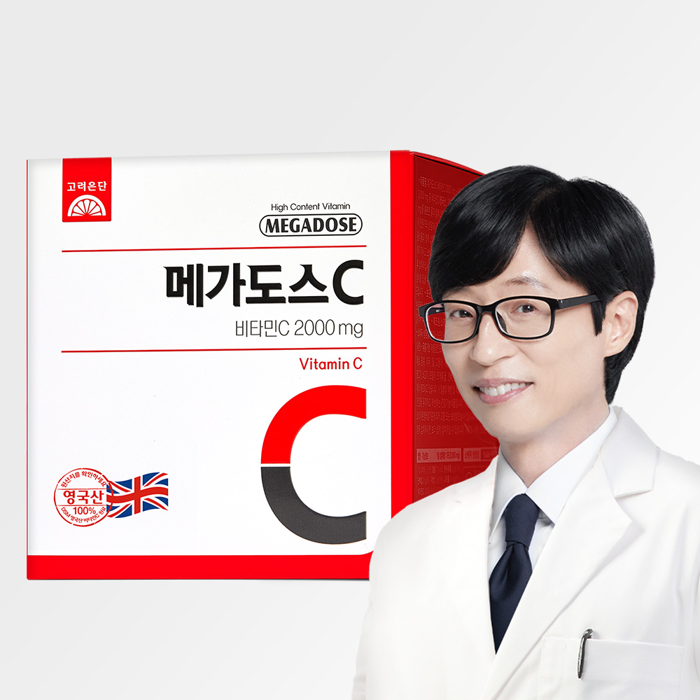 고려은단 메가도스C 비타민C 2000mg X 100포 (200g), 1개