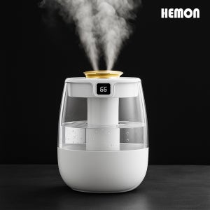 헤몬 에그포그 미니가습기 사무실 초음파 저소음 무드등 탁상용 책상용 가습기