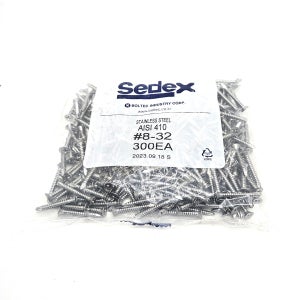 sedex 스텐직결피스 접시머리타입 8x32(300개)봉지판매 나사못