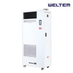 웰템 원적외선 기름온풍기 WFHO-150 (등유 50L / 최대39평) 사무실 공장 겨울온풍기 히터 석유 핫센