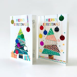 크리스마스카드만들기 카드꾸미기세트 240g고급지