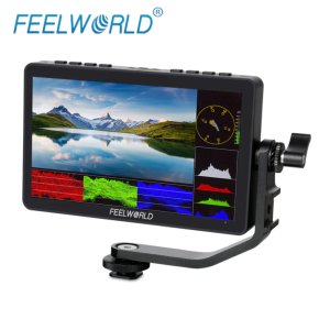 필월드 F5 PRO V4 카메라 프리뷰 모니터 6인치 터치스크린