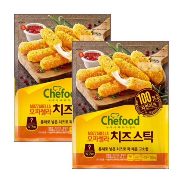 쉐푸드 모짜렐라 치즈스틱