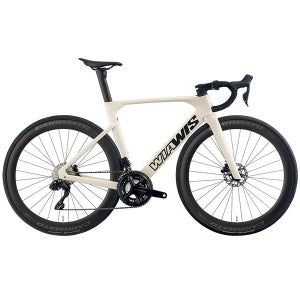 위아위스 와스 2 시마노 105 DI2 펄 아이보리 카르마토 CXT R50 ENT 카본휠셋