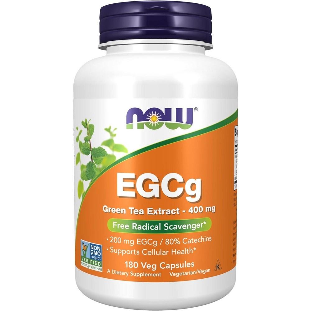 나우<b>푸드</b> EGCg <b>추출물</b> <b>녹차</b> 400mg 180정