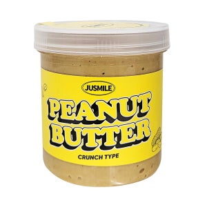 [당일생산] 주스마일 수제 땅콩잼 땅콩버터 100% 크런치 무첨가 무보존제 500g, 1개