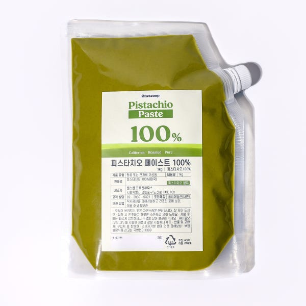 원스쿱 피스타치오페이스트 100% pure 1kg