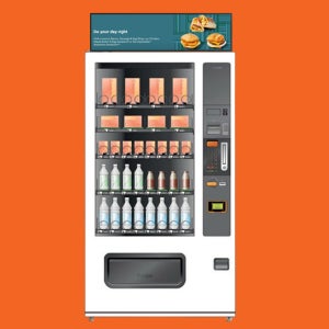 멀티자판기 LVM481SRLC 카드전용 자동판매기 (상단 디지털광고판)