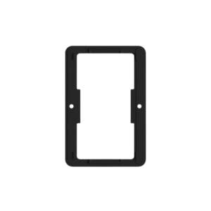 하이콘 콘센트 보조대 1구 2구 블랙