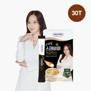 [펄세스] 제로윗 단백질 스테비아 커피믹스 소유진 커피 30개입, 1개