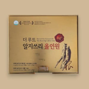 더루트알지쓰리 프리미엄 RG3 올인원 진세노사이드 홍삼 혈 기 2박스 60포
