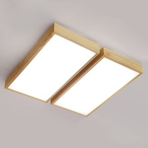 파사쥬100W 국산LED거실등 우드 소나무 거실전등 전등교체