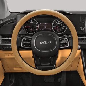 알파브라보 논슬립 실리콘 자동차 핸들커버 원형