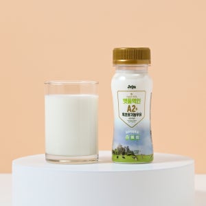제주 햇풀먹인 A2+ 목초 유기농 돌 아기 어린이 흰 우유 120ml 8개