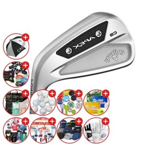 [증정] 좌타 특주 캘러웨이정품 24년 APEX CB 스틸 7아이언 (4~9P) NS PRO 950 R GF