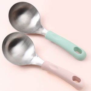 1+1 파쿠젠 스텐 미니 국자 세트 실리콘핸들 일반