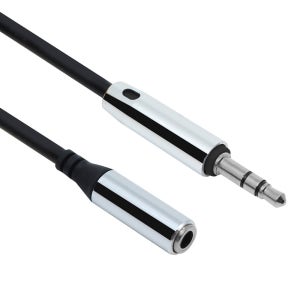 스테레오 오디오 연장케이블 MF 3.5mm AUX 연결선 잭 스피커 컴퓨터