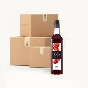 1883 딸기 스트로베리 시럽 1L, 6개