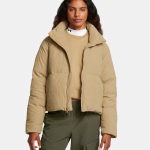 [언더아머 본사]여성 UA 리미트리스 다운 코듀로이 푸퍼 재킷1384652-263