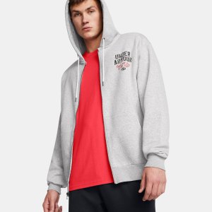 [언더아머 본사]Mens UA Icon Fleece 24/7 Full-Zip Hoodie1386566-011