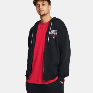 [언더아머 본사]Mens UA Icon Fleece 24/7 Full-Zip Hoodie1386566-001