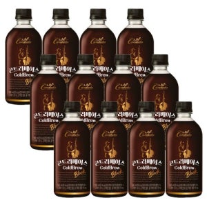 콘트라베이스 콜드브루 블랙 500ml 12입