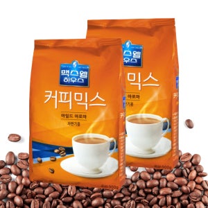 맥스웰하우스 마일드 아로마 커피믹스 900g 12봉 자판기 믹스 리필커피 봉지