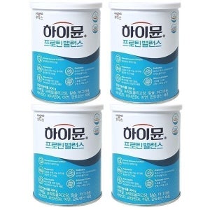 분리유청 단백질 쉐이크 산양유 일동후디스 하이뮨 프로틴밸런스304g 4캔