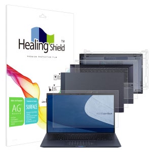 힐링쉴드 에이수스 ExpertBook B9 B9400CEA 저반사 액정보호필름1매 외부3종