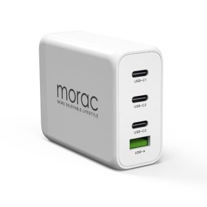 모락 하이퍼에디션 120W GaN 4포트 초고속 PD PPS 충전기 MR-HE-PD120