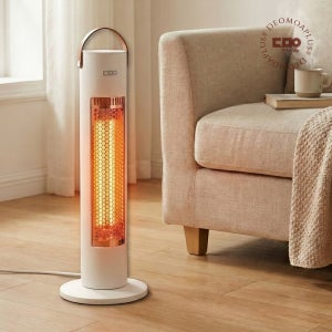 더모아플러스샵 카본히터 타워형 전기난로 발난로 600W