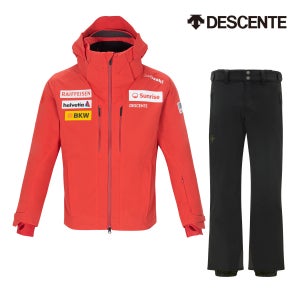 2425 스키복 데상트 스위스 팀복 RED