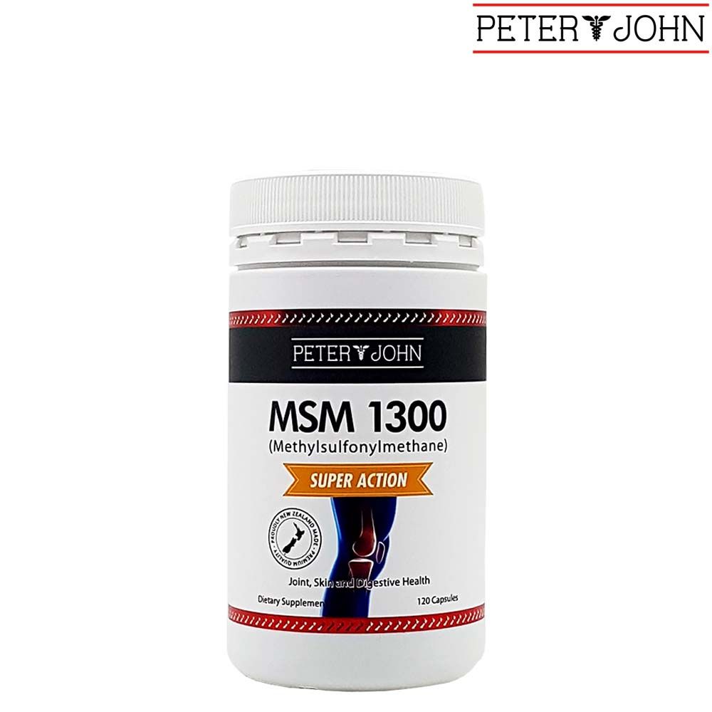 뉴질랜드 Peter&amp;John 피터앤존 MSM 1300mg 120캡슐