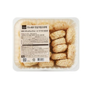 모노키친 지푸드 맛살크림 고로케 튀김 간식 안주 40g 20입 총800g
