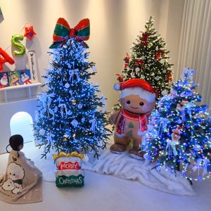 [선착순 1만원쿠폰]이플린 지네전구 1000구 크리스마스 트리조명 USB타입 전구색 화이트 레인보우