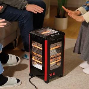 이동식 신일 전기히터 풋터치 전기난로 가정용 업소용 사무용 오방난로 발터치 5방 스토브