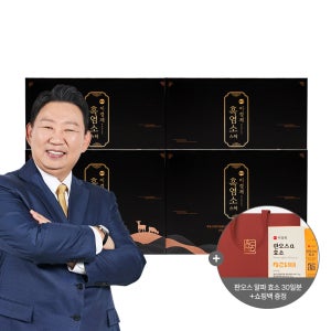 (총 4박스 120포 4개월분) 흑염소 매니아 이경제 흑염소 스틱 액기스 즙 진액 국내산 이경재 30포 15ml, 4개