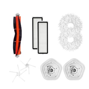 [호환]오니아니 샤오미 드리미 W10/Pro 소모품 물걸레 더스트백 필터 브러쉬 1번 세트